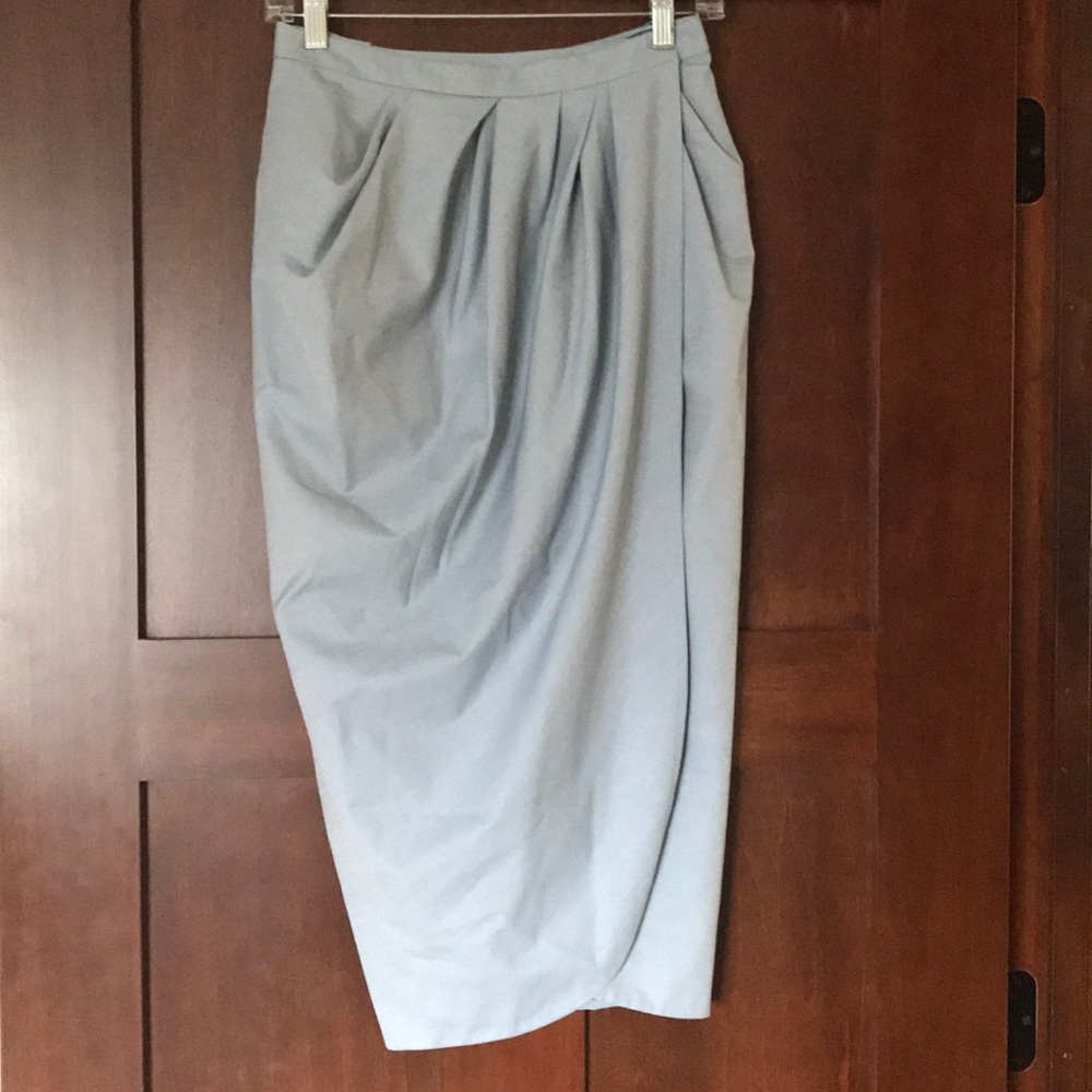 NWT Carolina Herrera wrap pencil skirt